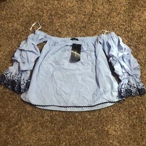 Off the Shoulder Ruffle Top